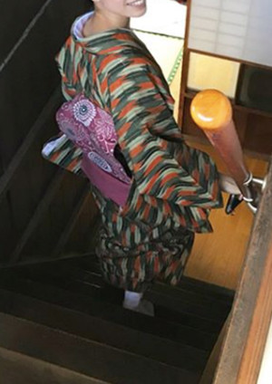 友人とお出かけでの着物姿イメージ