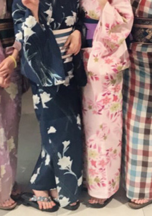 各種パーティーでの着物し型イメージ